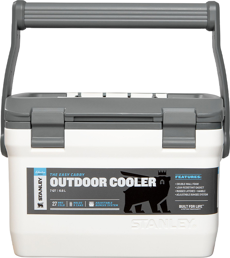 Adventure Passiv Kylbox 6,6 l, vit/grå