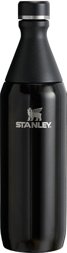 All Day Slim Thermoflasche 600 ml, Schwarz
