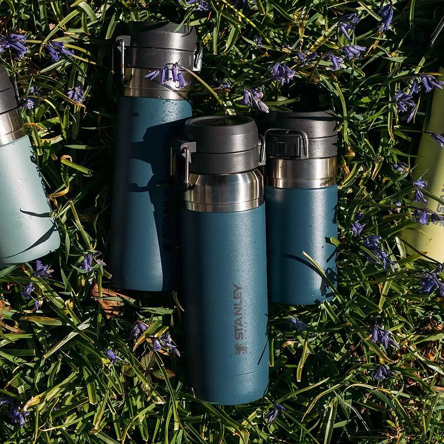 Botella térmica Go Quick Flip, 470 ml, azul profundo