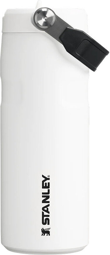 Bouteille isotherme avec paille IceFlow Chalk 470 ml