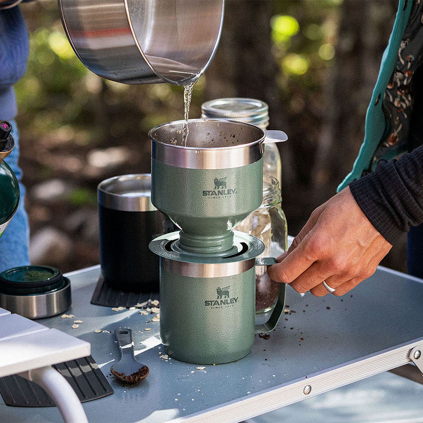 Cafetera de goteo portátil Drip Classic, verde