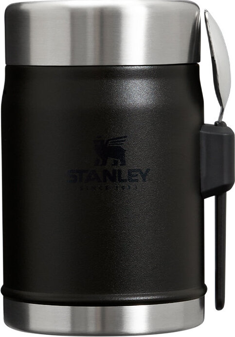 Classic Legendary Essensbehälter Black 2.0 410 ml mit Besteck