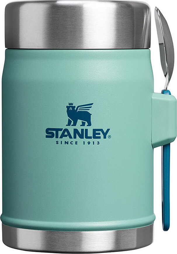 Classic Legendary lunchbox Spring Green 410 ml met bestek