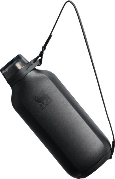 Clutch Trinkflasche mit abnehmbarem Griff 470 ml, Black