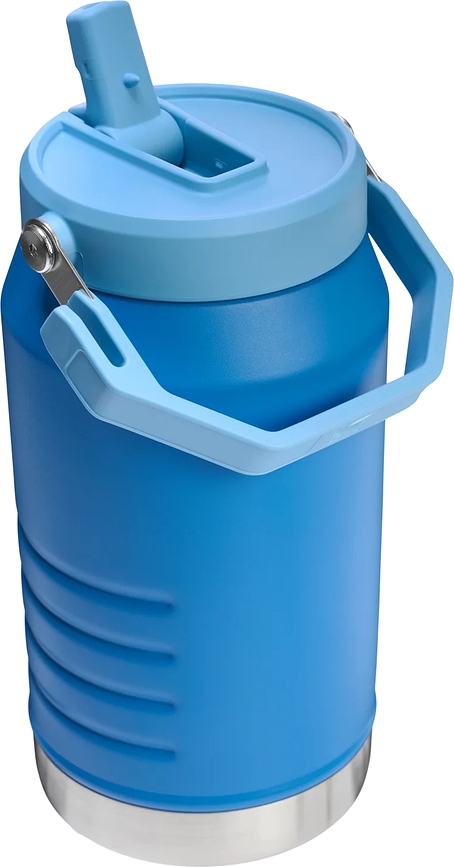 IceFlow Hydrangea Mug isotherme avec anse et paille, 1,9 L