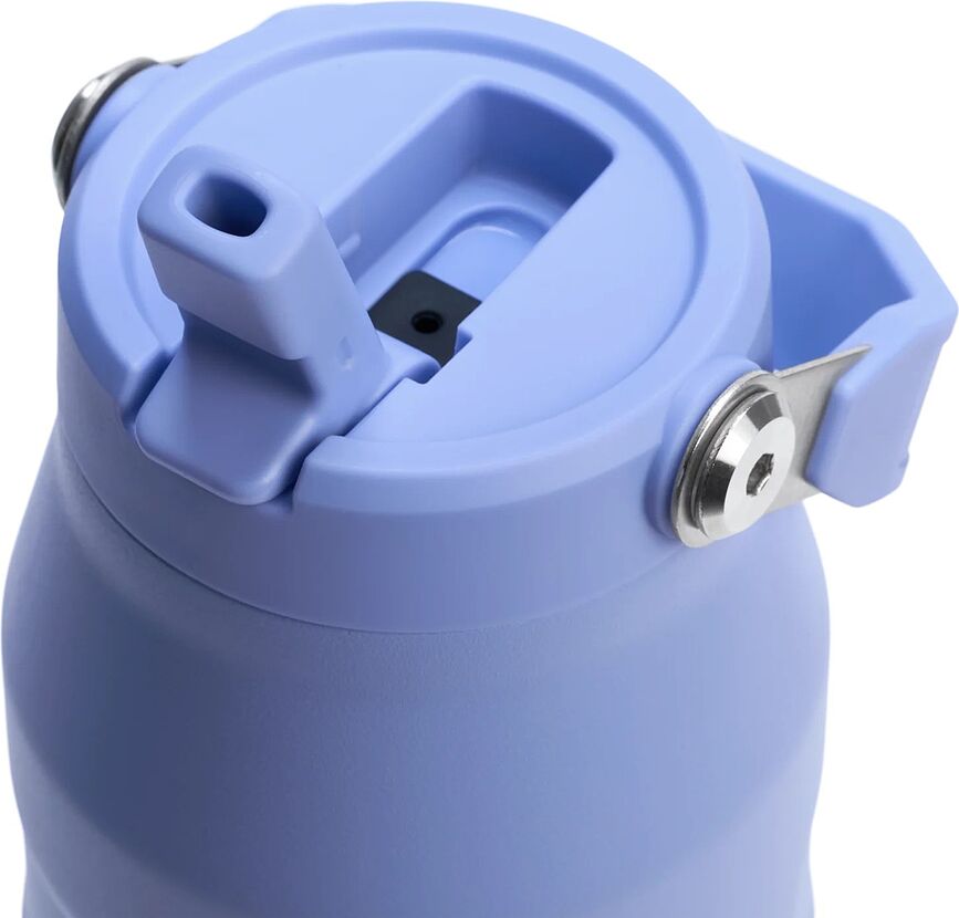 IceFlow Bouteille isotherme avec paille, 1,06 l, bleu-violet