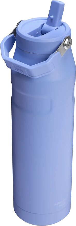 IceFlow Bouteille isotherme avec paille, 1,06 l, bleu-violet