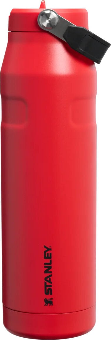 IceFlow Flip Thermoflasche mit Strohhalm 1,06 l, Chili Black
