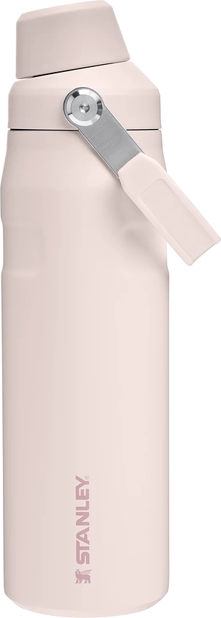 IceFlow Rose Quartz Bouteille Isotherme avec poignée, 710 ml