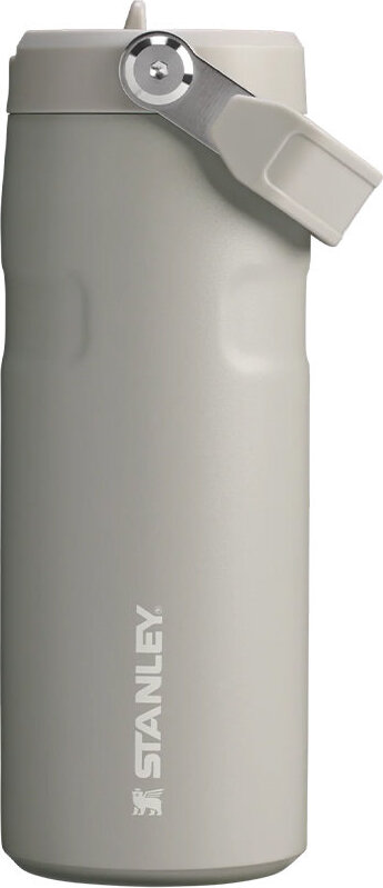 IceFlow Thermoflasche mit Strohhalm, Ash, 470 ml