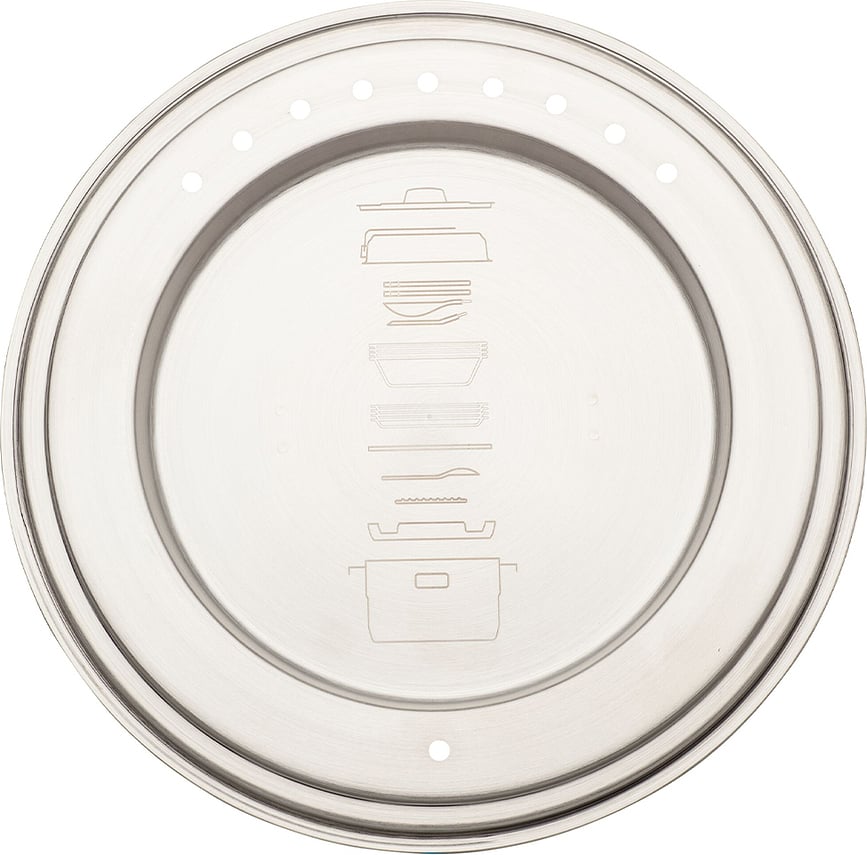 Juego de Vajilla de camping Adventure, con cubiertos, Set de 20 piezas