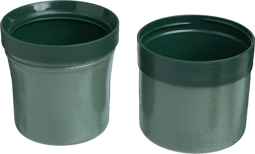 Legendary Classic Hammertone Green Lončki za termovko, 230 ml, 2 kosa