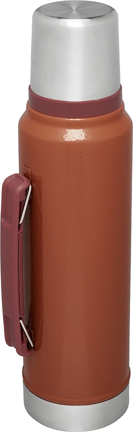 Legendary Classic Termoska z ročajem, 1 l, Hammertone Clay