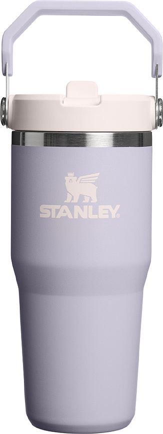 Mug isotherme Iceflow avec anse et paille, 410 ml