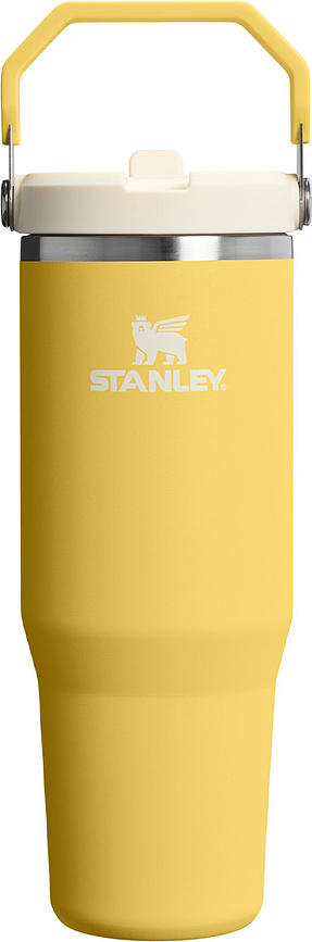 Pahar termic cu mâner și pai IceFlow 2.0 Daffodil 890 ml
