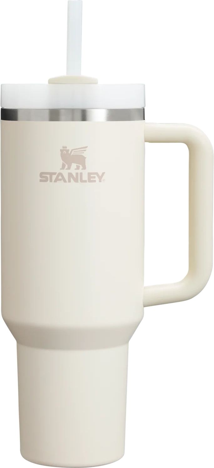 Quencher H2.0 Cream 2.0 Isolierbecher mit Strohhalm, 1,18 l