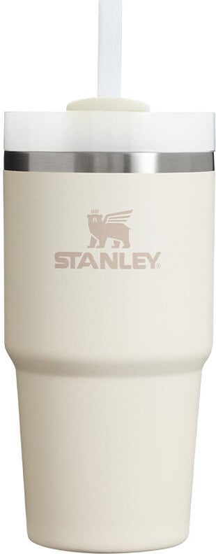 Quencher H2.0 Flowstate Cream 2.0 Thermobecher mit Strohhalm 600 ml