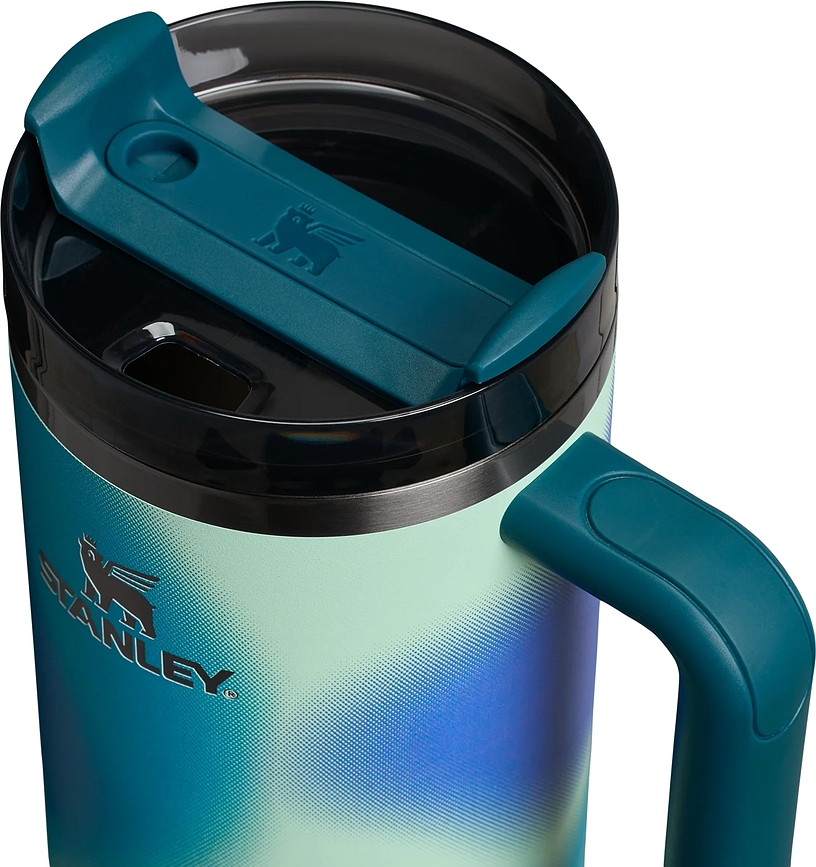 Quencher H2.0 Flowstate Gobelet isotherme avec paille, 1,18 L, Periwinkle Shimmer