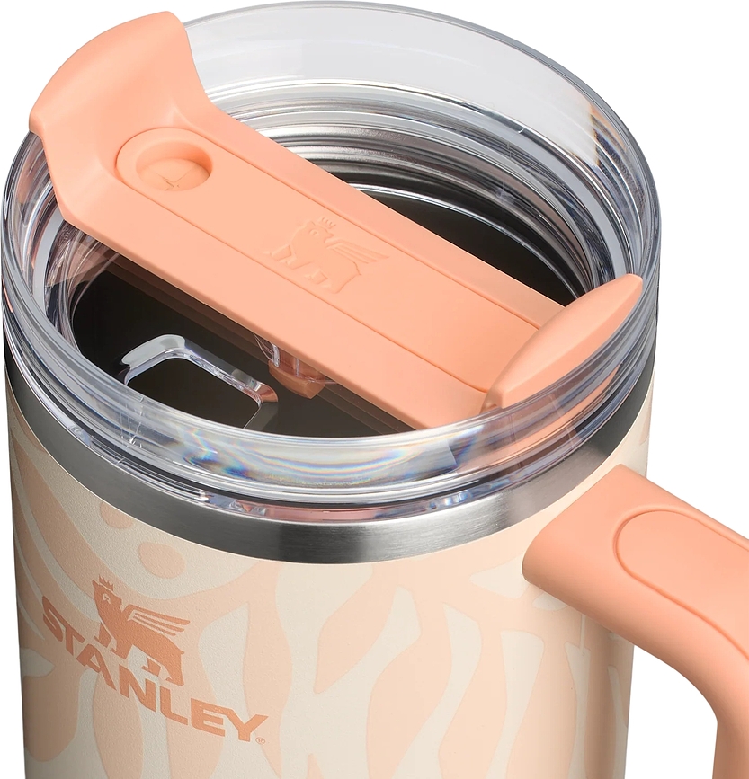 Quencher H2.0 Flowstate Termos Šalica sa slamkom 1,18 l Apricot Palms