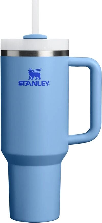 Quencher H2.0 Flowstate Thermal Mug with Straw, Blue Sky, 1.18 l