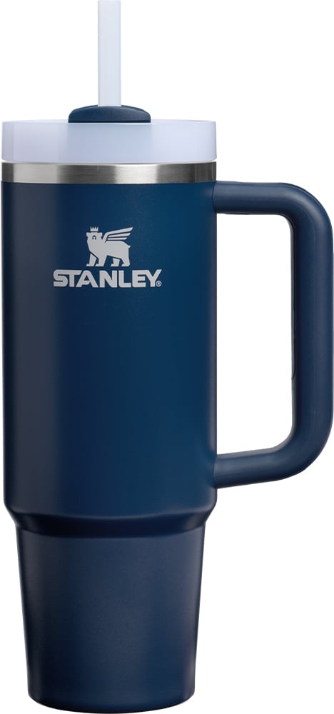 Quencher H2.0 Flowstate Thermobecher mit Strohhalm Dark Navy 890 ml