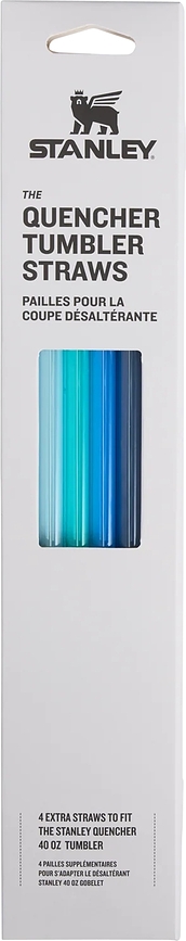 Quencher H2.0 Καλαμάκια, για κούπα 1,18 L, μπλε, 4 τμχ