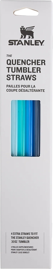 Quencher H2.0 Καλαμάκια, για κούπα 890 ml, μπλε, 4 τμχ