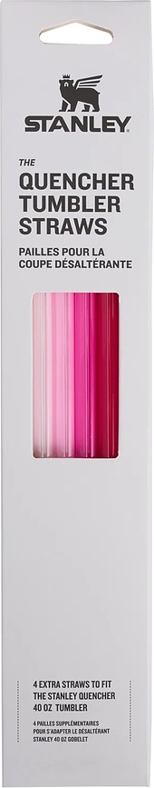 Quencher H2.0 Καλαμάκια, για θερμική κούπα 1,18 L, ροζ, 4 τμχ