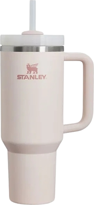 Quencher H2.0 Mug Isotherme avec paille, 1,18 L, Rose Quartz