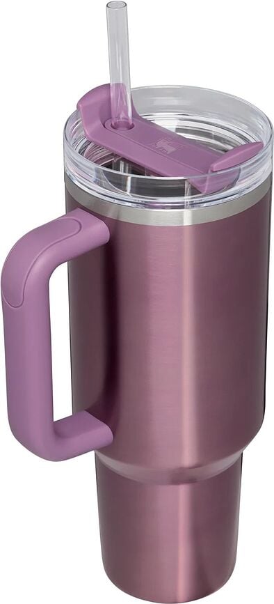 Quencher H2.0 Termo Šalica sa slamkom 1,18 l Apricot Court Geo