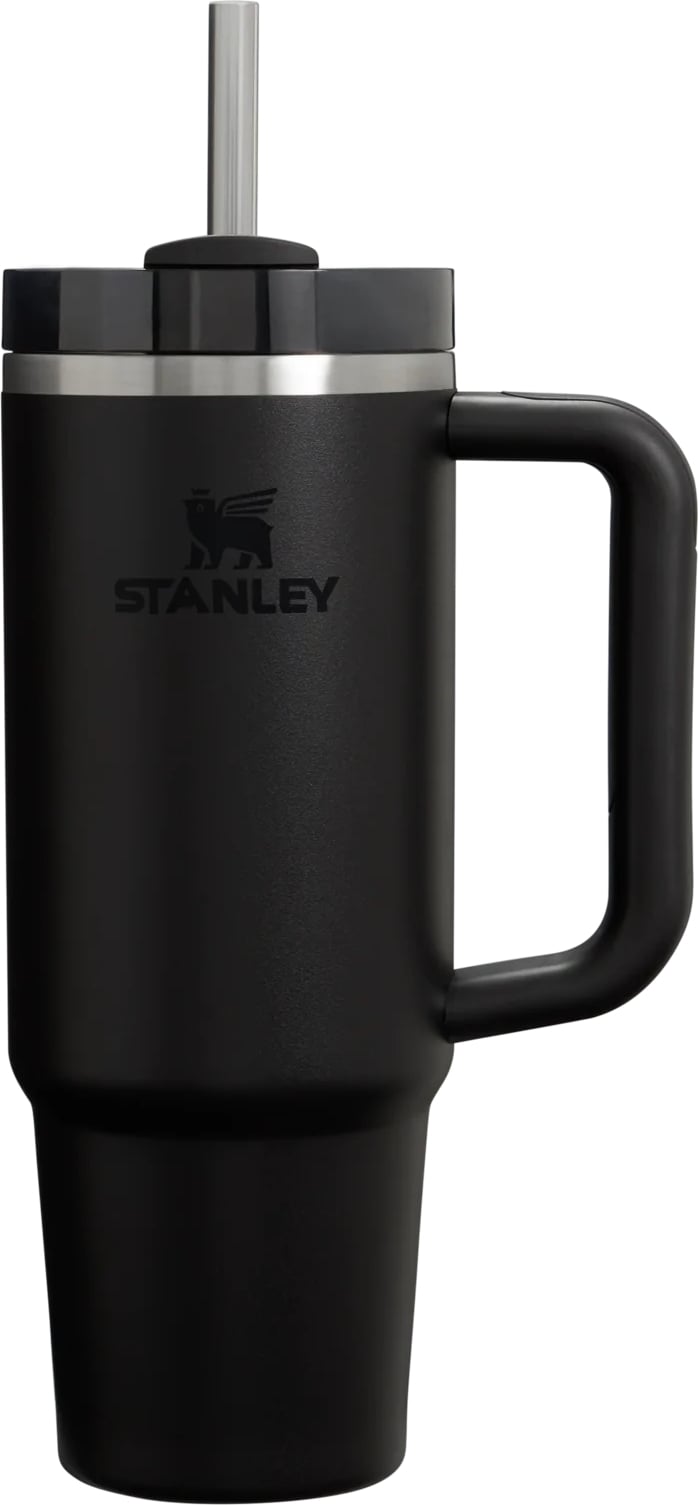 Quencher H2.0 Thermobecher mit Strohhalm, 890 ml, Black 2.0