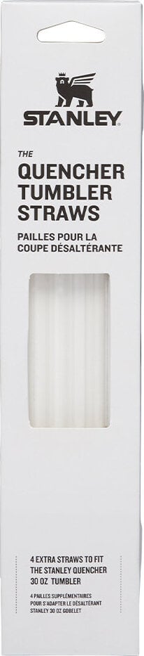 Quencher H2.0 Trinkhalme für Thermobecher 890 ml, transparent, 4 St.