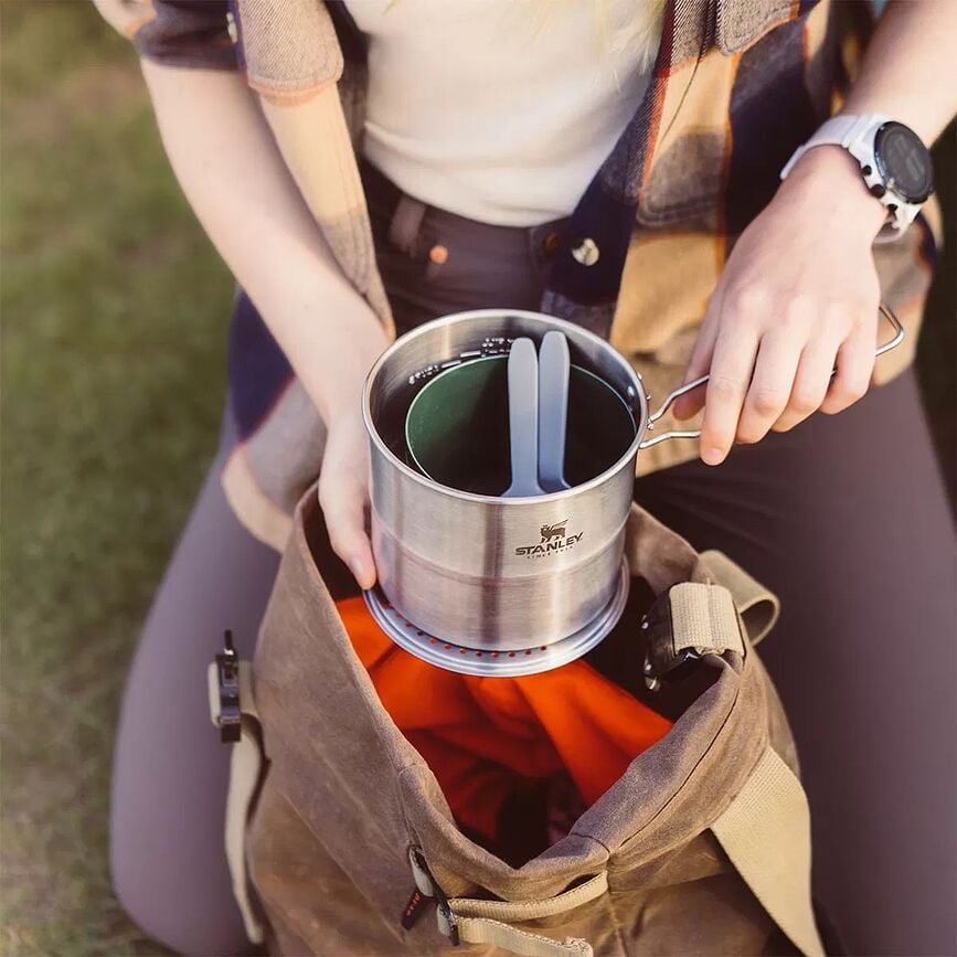 Set de Vajilla de camping Adventure, para 2 personas, 6 piezas