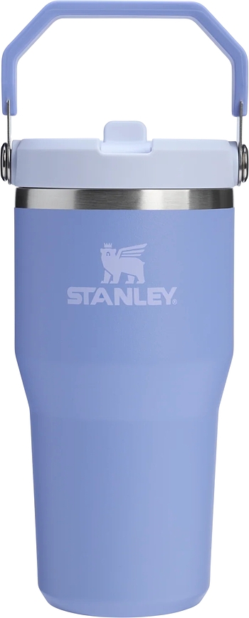 Tazza termica IceFlow con manico e cannuccia 590 ml, Hydrangea