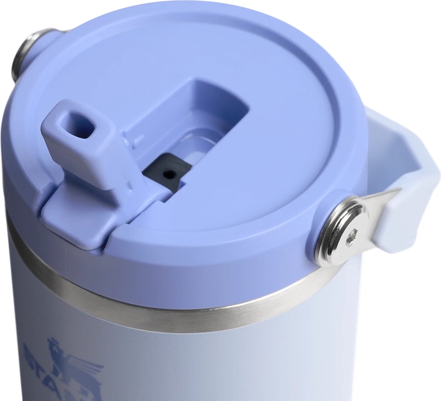 Vaso Térmico con asa y pajita IceFlow, 890 ml, flor de cerezo