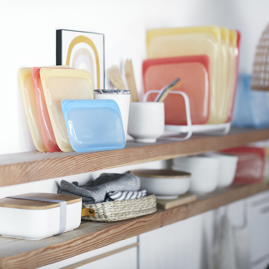 Stasher Rainbow Vrećica za sendviče silikonska lavanda