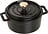 Cocotte de hierro fundido, La Cocotte, 400 ml, negro