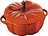 Cocotte Special, para hornear y servir, forma de calabaza, 500 ml, naranja