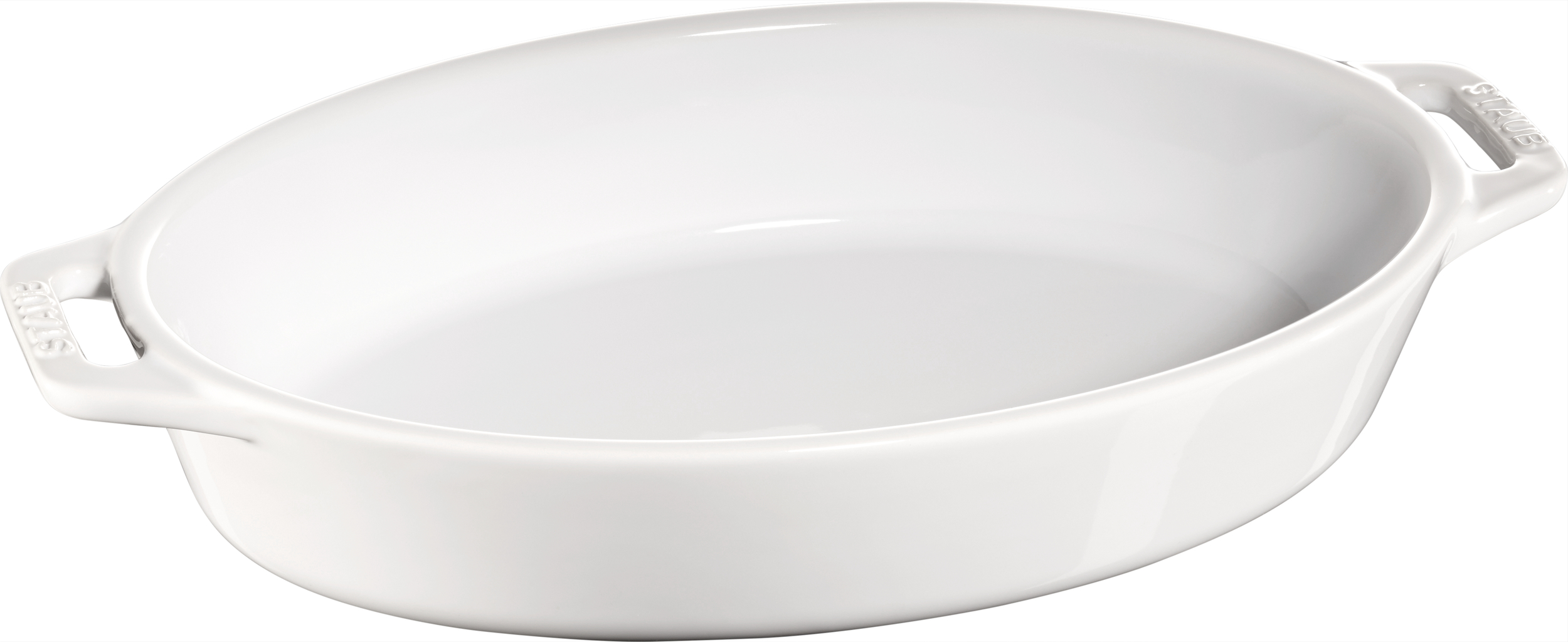 Forma do pieczenia Staub owalna 1,1 l biała