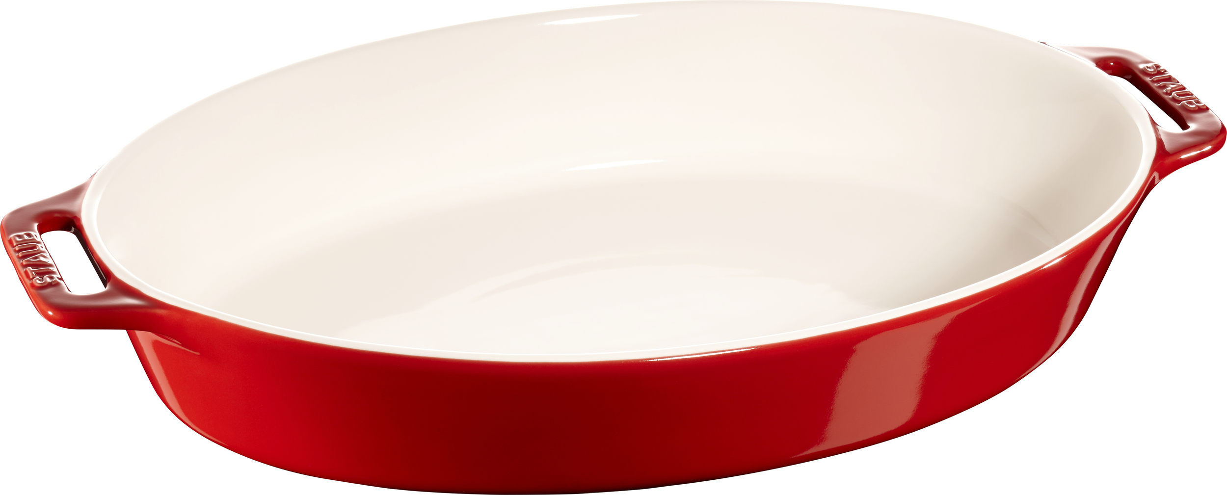 Forma do pieczenia Staub owalna 4 l czerwona
