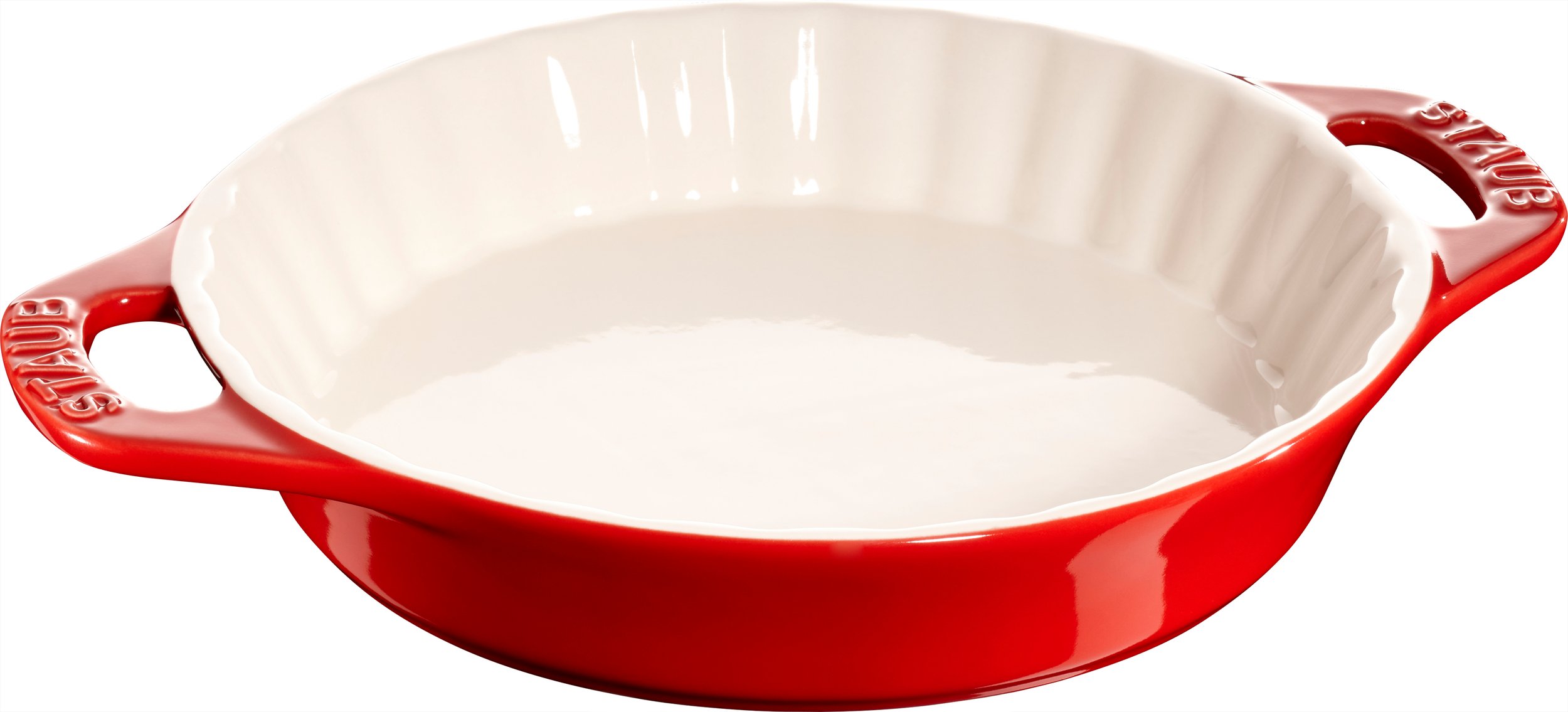 Forma do tarty Staub 24 cm czerwona