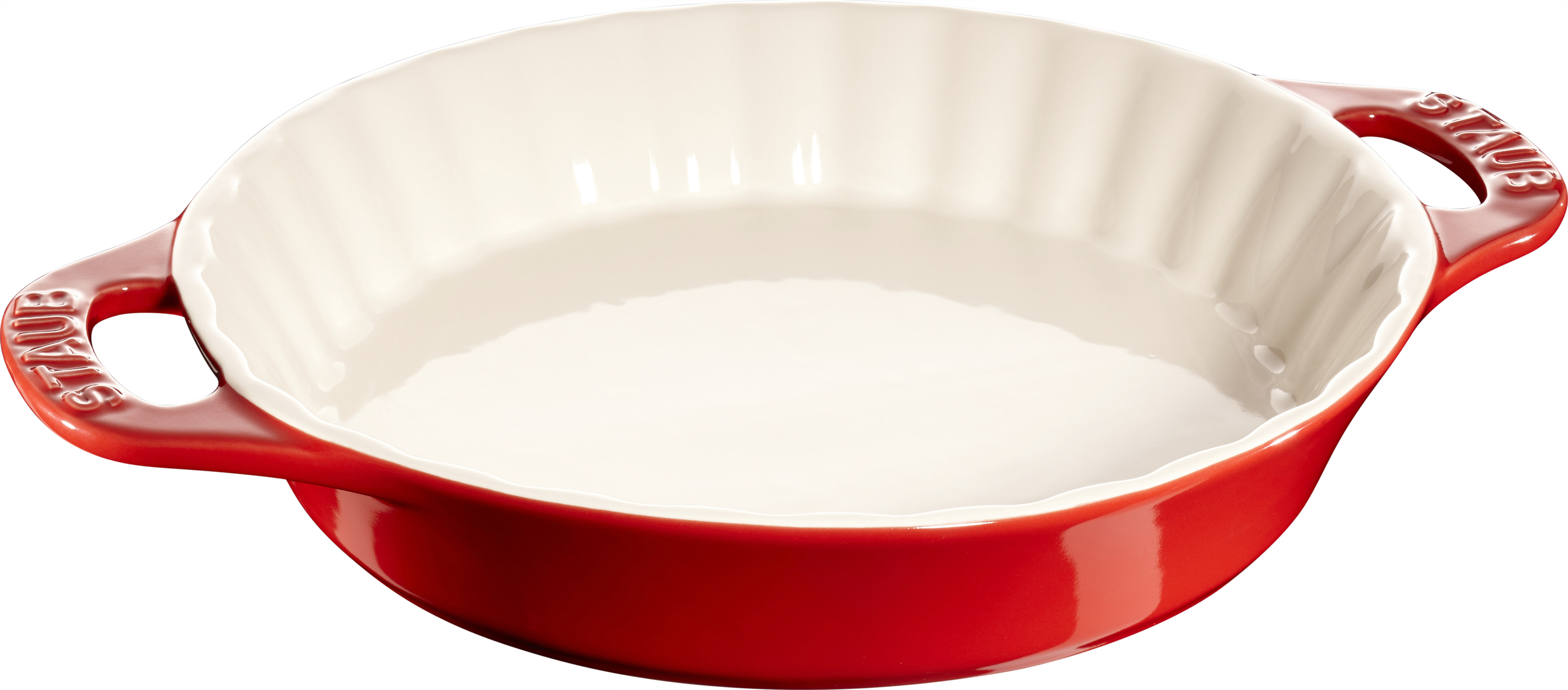 Forma do tarty Staub 28 cm czerwona