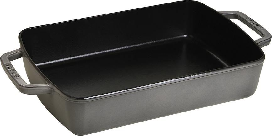 Formă pentru copt Staub 38,3 cm plumburie