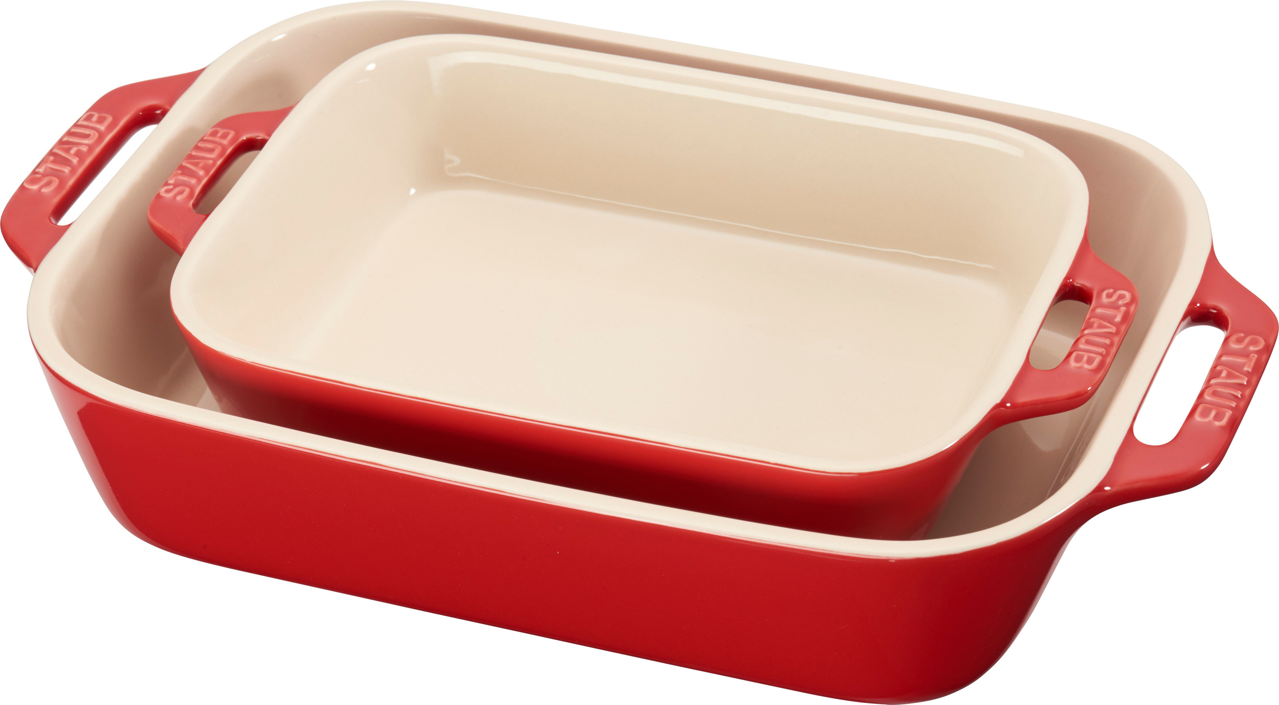 Formy do pieczenia Staub czerwone 2 szt.