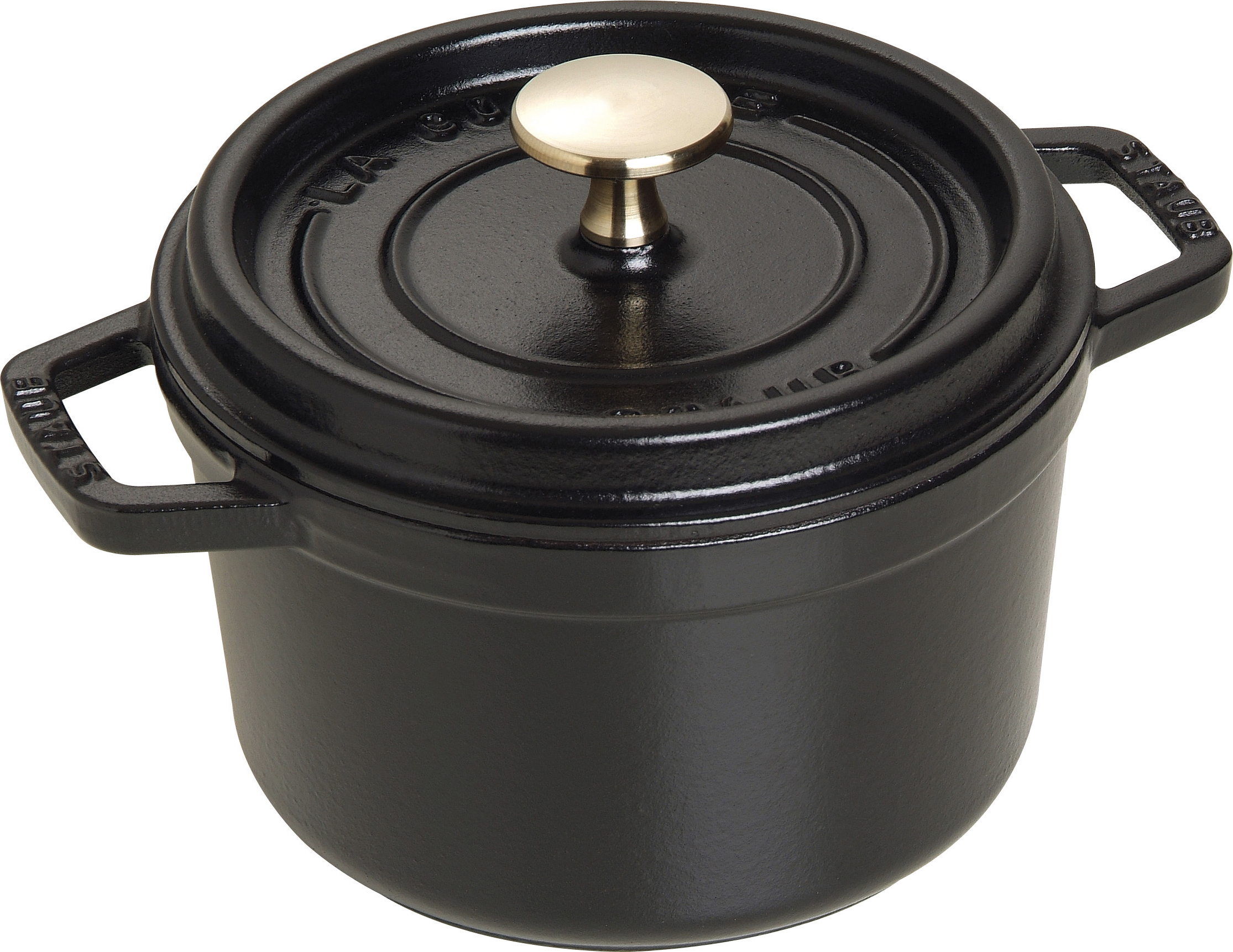 Garnek La Cocotte 1,2 l czarny żeliwny
