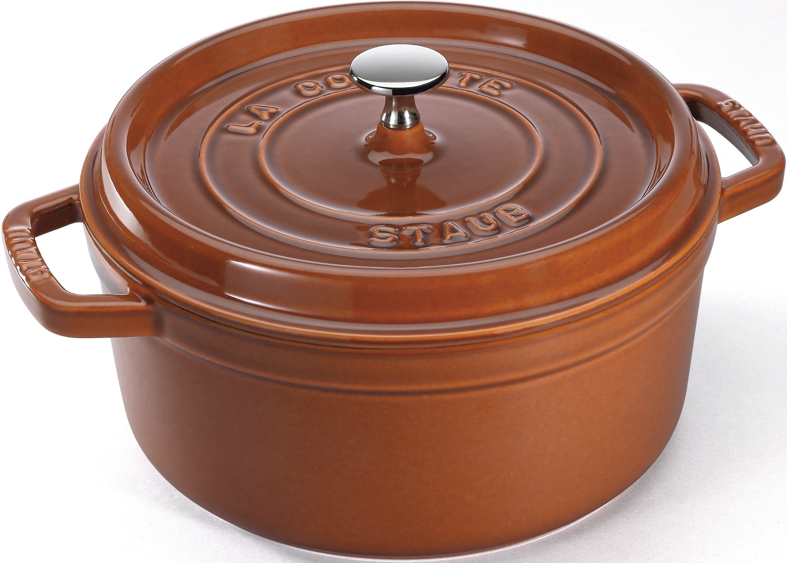Garnek La Cocotte 2,6 l cynamonowy żeliwny
