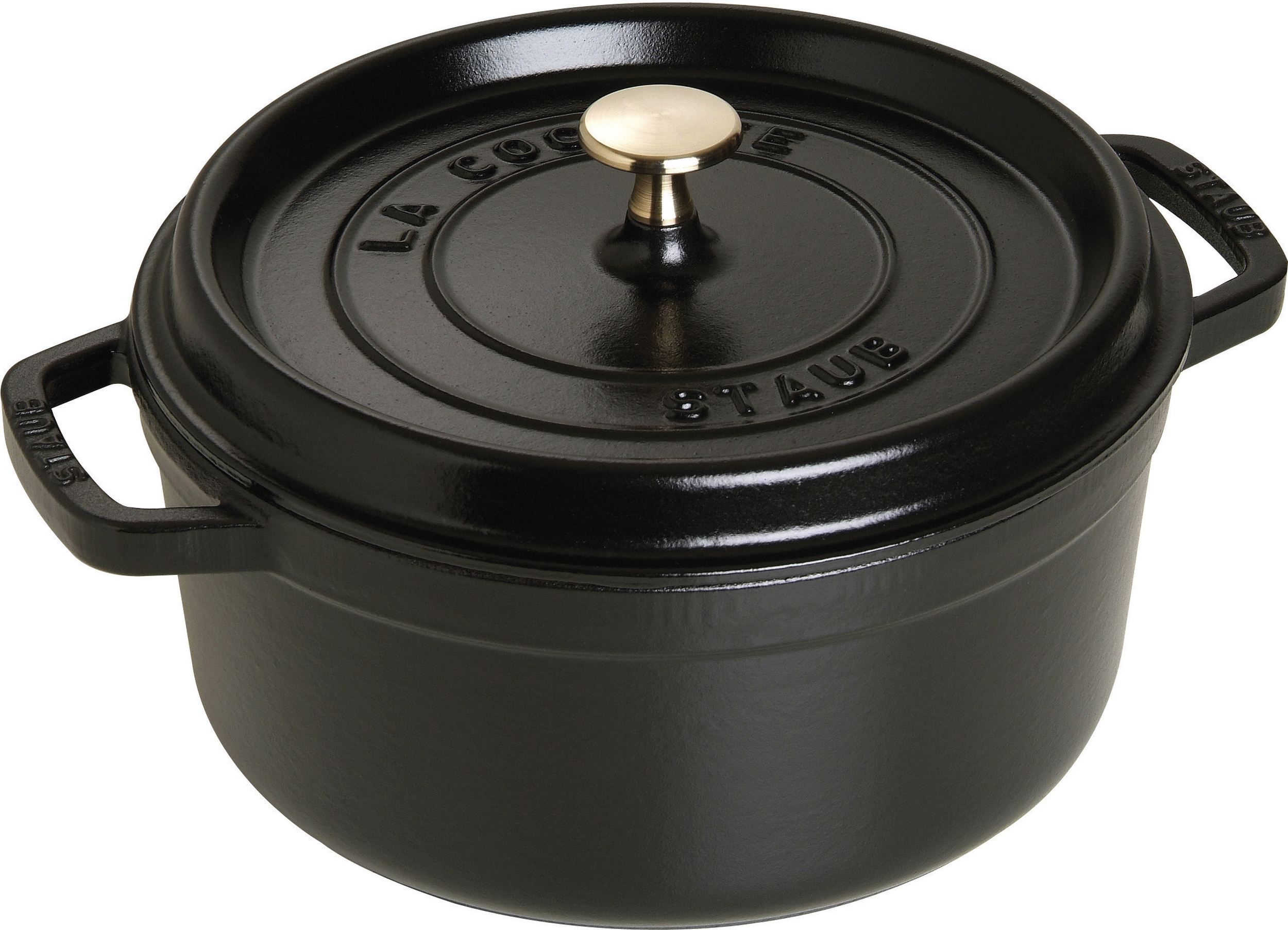 Garnek La Cocotte 3,8 l czarny żeliwny