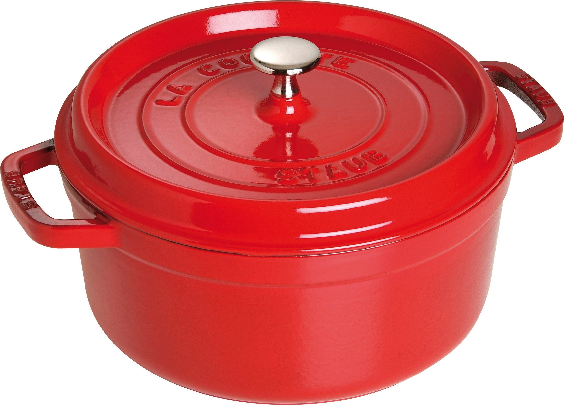 Garnek La Cocotte 3,8 l czerwony żeliwny