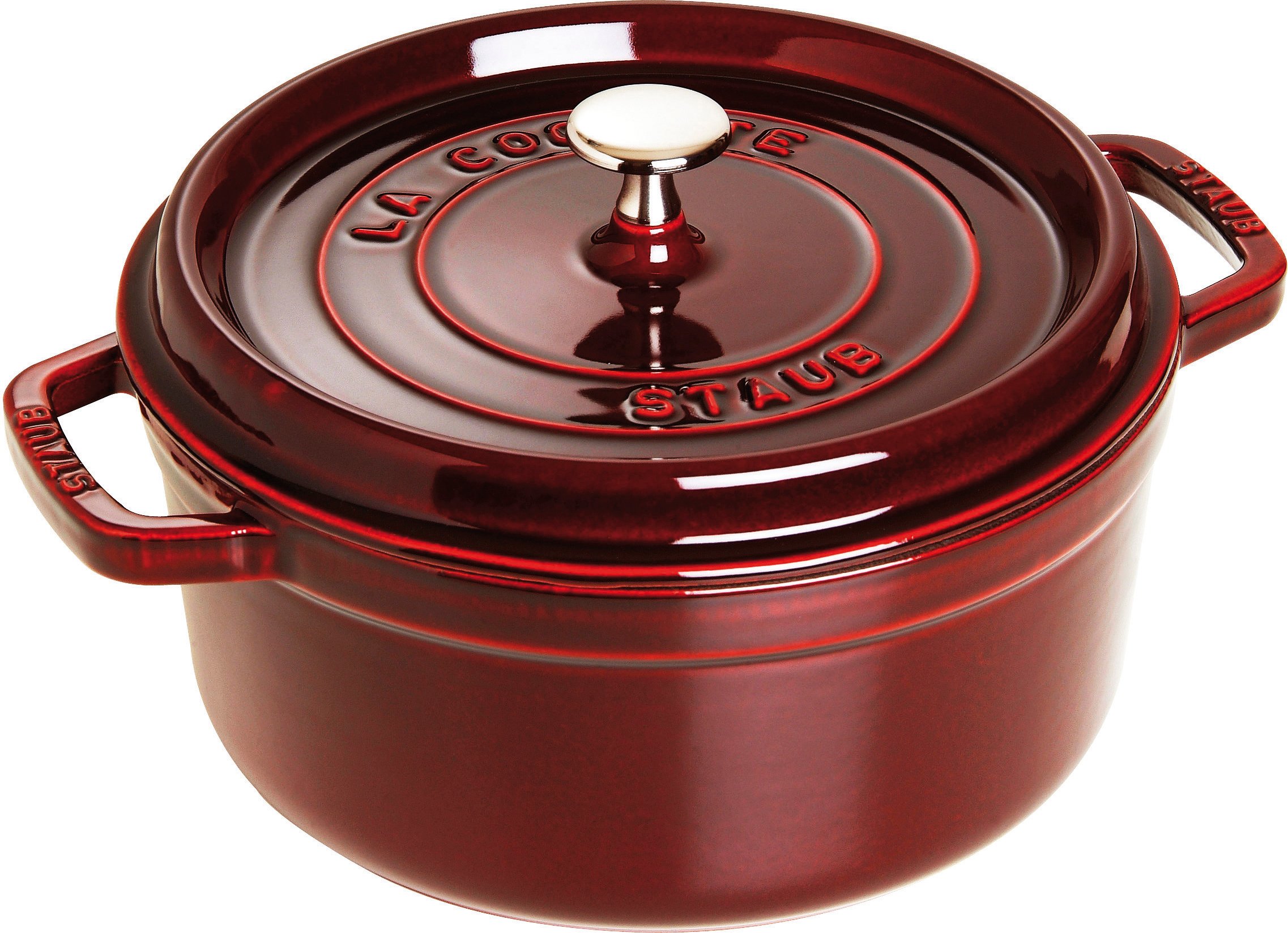 Garnek La Cocotte 3,8 l grenadynowy żeliwny