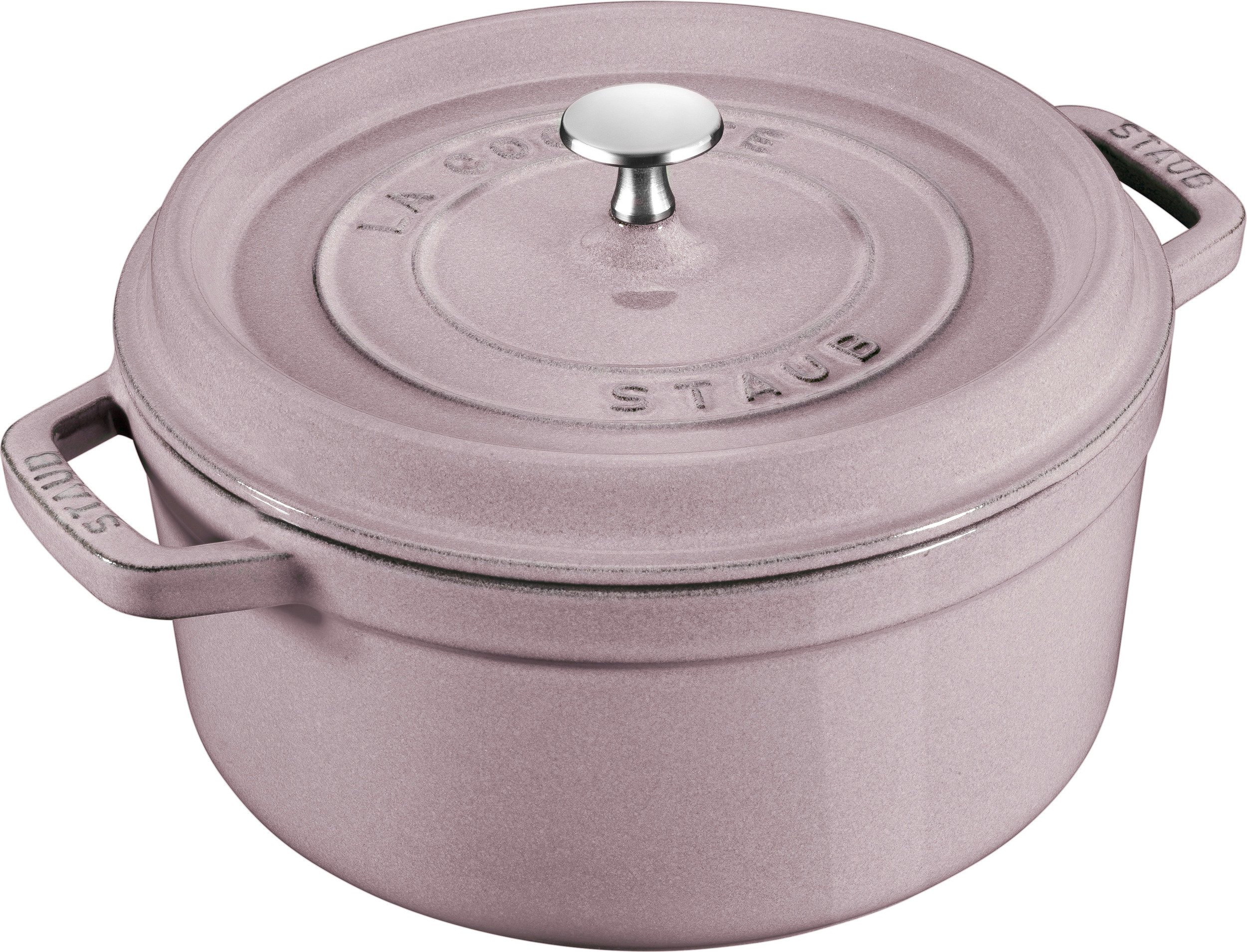 Garnek La Cocotte 3,8 l kwiat wiśni żeliwny